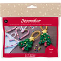 DIY Christmas Craft - Hearts and Christmas Trees thumbnail