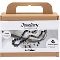 Jewelry Kit - Black Agate Necklace & Earrings thumbnail