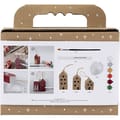 DIY Christmas Ornaments - Christmas Houses, 5 pcs thumbnail