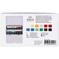 Art Aqua Watercolour Set - Basic, 12 Colours thumbnail