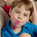 Chewable P Grabber - Firm, Turquoise thumbnail