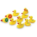 Number Fun Ducks Bath Toys, 10 pcs thumbnail