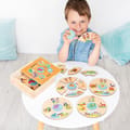 Puzzles in Box - Continents, 5 pcs thumbnail