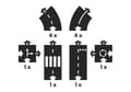 Car Track - Ring Road, 12 pcs thumbnail