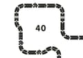 Car Track - King of the Road, 40 pcs thumbnail