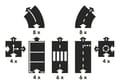 Car Track - King of the Road, 40 pcs thumbnail