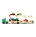 Wooden Car Carrier with 4 Cars thumbnail