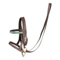 Cheval Roi Accs. - Bridle, Brown/Green Rhinestones thumbnail