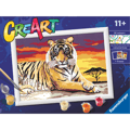 CreArt Paint by Numbers - Majestic Tiger thumbnail