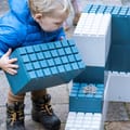 Large Building Blocks - Blue/Grey, 26 pcs thumbnail