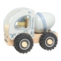Concrete Mixer Truck with Rubber Wheels, H: 9.5 cm thumbnail