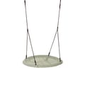 Sensory Saucer Swing Ø100 cm - Sage (Black Rope) thumbnail