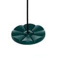 Disc Swing Ø28 cm - Dark Green (Black Rope) thumbnail