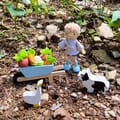 Dollhouse Accessories - Greenhouse and Garden Set thumbnail