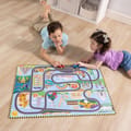 Floor Puzzle - Around the World w. 2 Cars, 48 pcs thumbnail