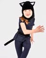 Cat Costume - Hood with Tail, size 3-5 years thumbnail
