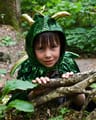 Dragon Cape - Green/Gold, Size 3-8 Years thumbnail