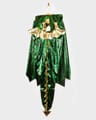 Dragon Cape - Green/Gold, Size 3-8 Years thumbnail