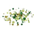 Mixed Faceted Beads 45 gr - Green thumbnail