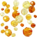 Mixed Faceted Beads 45 gr - Yellow thumbnail