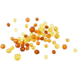 Mixed Faceted Beads 45 gr - Yellow thumbnail