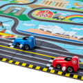 Floor Puzzle - Around the World w. 2 Cars, 48 pcs thumbnail