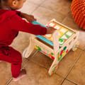Wooden Shape Sorting Grocery Cart/Walker thumbnail