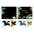 Scratch Art Greeting Cards - Dinosaurs, 3 pcs thumbnail