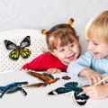 Scratch Art Stickers - Butterflies, 4 pcs thumbnail