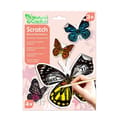 Scratch Art Stickers - Butterflies, 4 pcs thumbnail