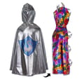 2-in-1 Dragon/Knight Cape, Size 5-6 yrs thumbnail