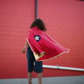 2-in-1 Reversible Cape Gold/Red, Size 5-6 yrs thumbnail