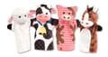 Hand Puppets - Farm Friends, 4 pcs thumbnail