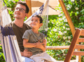 Outdoor Single Hammock Chair - Sea Salt thumbnail