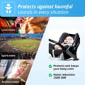 Muffy Baby Earmuffs 1-3 yrs - Black thumbnail