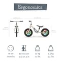 Balance Bike Charlie GLOW - Beige (18 mos - 4 yrs) thumbnail