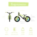 Balance Bike BMXie GLOW - Pistachio (2-5 yrs) thumbnail