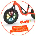 Balance Bike Charlie GLOW - Orange (18 m - 4 yrs) thumbnail
