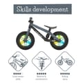 Balance Bike BMXie GLOW - Anthracite (2-5 yrs) thumbnail