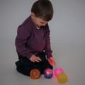 Sensory Flashing Bouncy Balls, 4 pcs thumbnail