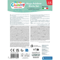 Clemmy Baby Soft Blocks - Magic Rainbow Set, 9 pcs thumbnail