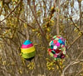 DIY Satin Cord Easter Eggs - Yellow/Pink/Turquoise thumbnail