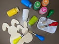 Paint Your Own Wooden Easter Bunny Ornaments 16 cm thumbnail