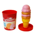 Play Ice Cream Tub Set - Strawberry & Caramel thumbnail