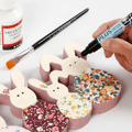 Paint Your Own Wooden Easter Bunny Ornaments 30 cm thumbnail
