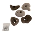Climbing Holds Black/Grey (incl. Screws), 5 pcs thumbnail