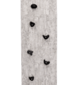Climbing Holds Black/Grey (incl. Screws), 5 pcs thumbnail