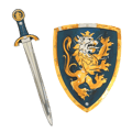 Knight Sword & Shield Set - Noble Knight (Blue) thumbnail