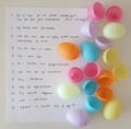 Plastic Easter Eggs H: 6 cm - Multicolour, 12 pcs thumbnail