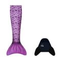 Mermaid Tail + Monofin - Purple (M + L) thumbnail